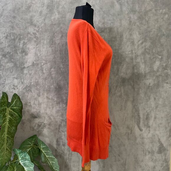 NORDSTROM Collection Silk/ Cashmere Button Front Cardigan Sweater women’s size S - Picture 2 of 12